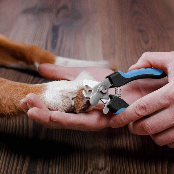 Klotänger och trimmers för hundar och katter, professionella nagelklippare för husdjur, tjocka, lätta att trimma, med bonus nagelfil