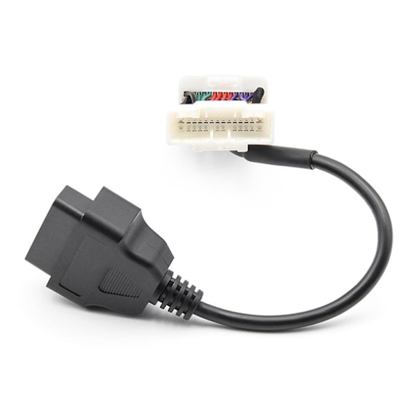 For Tesla-Model 3 Y Obd til Obd2 Konnektor Adapter 16pin Bilscanner Værktøj Kabel