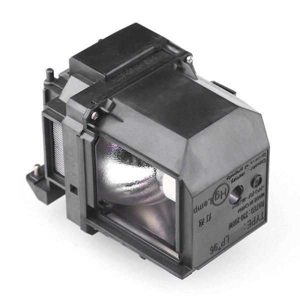 Erstatningslampe for projektor for EPSON for ELPLP96 / V13H010L96 EB-W39 EB-W42 EB-X41 EB-W05 med hus