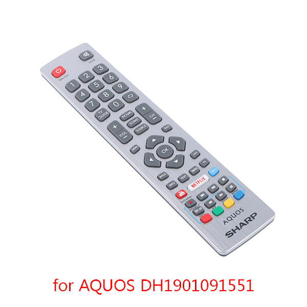 Profesjonell fjernkontroll for Sharp Aquos High Difination Sma Gray