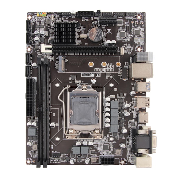 H310 LGA 1151 Moderkort Stöder 8:e och 9:e Generationen för Ivy Bridge för Intel Core LGA1151 Micro ATX DDR4 Moderkort