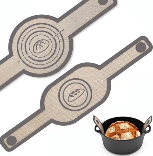Baking Mat 2-pack Silicone, Nonstick, Long Handles-FY-
