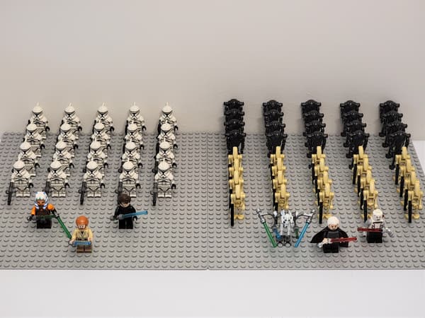 Star Wars Fas 1 Clone Trooper vs Droid Stridssats, 66 delar-FY-