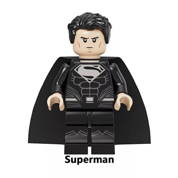 Batman Joker Byggstenar Minifigur Klossar Actionfigurer Leksaker Pedagogisk Superman A