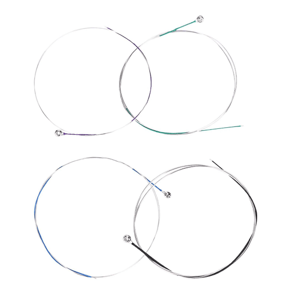 2024 4/4 Violin Strenge Stålsnore Sæt Fuld Størrelse 010014020029 (010?029)
