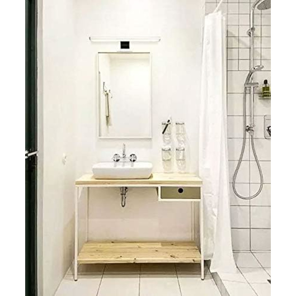 LED-speillampe speil med belysning 5W 30 CM badrumslampe for speilskap baderom 6000K nøytral hvit badrumslampe speillampe