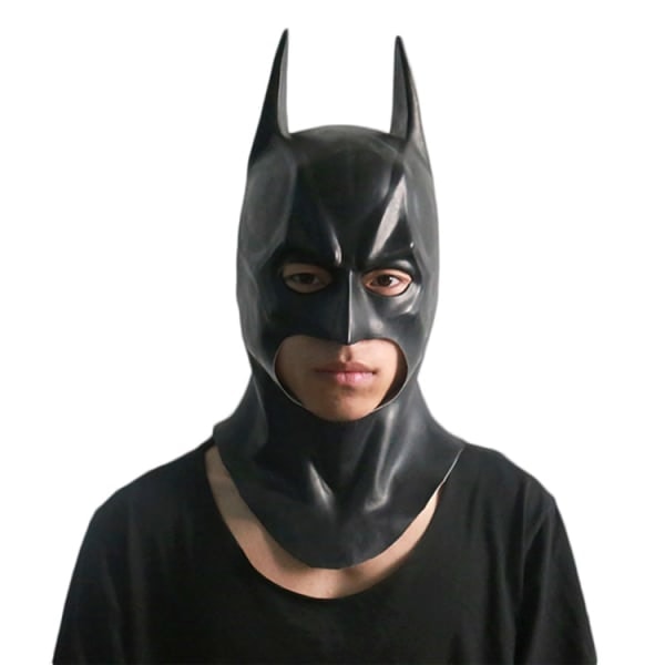 Men Batman Mask Halloween Party Cosplay Kostym Prop Hodeplagg