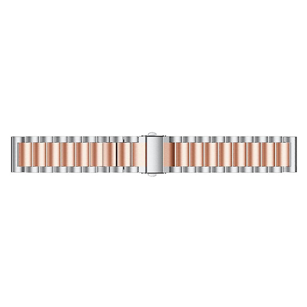 20 mm pikalukitusranneke Garmin Vivomove Luxe/Garminmove Luxe -kellolle taittolukolla Pink g Pink gold Style E Other Smartwatch Model