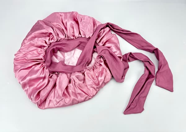 Satin Bonnet Sleep Cap - Komfortabel hårinnpakning for søvn{YDE}-FY-
