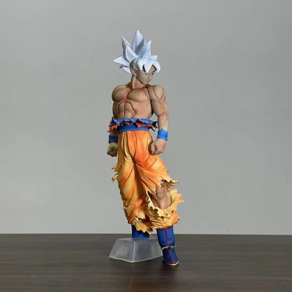 32CM Dragon Ball Z Goku Ultra Instinct -hahmo Ultra Instinto Goku -figuurit PVC-patsasmallisto Lelut Lahjat