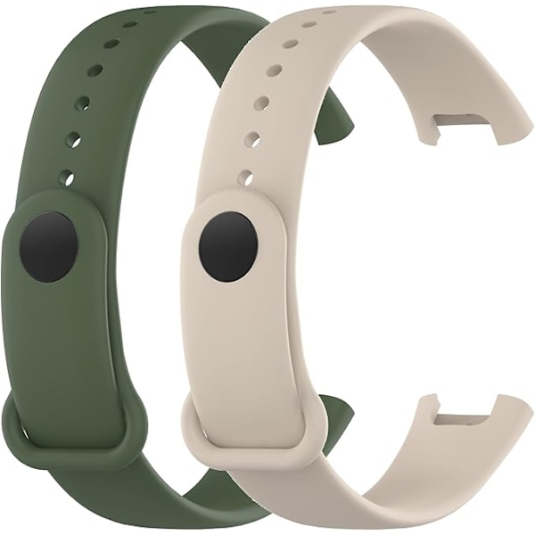 2 stk. smarte urremme kompatible med Redmi smart band pro armbånd, justerbar udskiftningsrem til Redmi smart band pro tilbehør