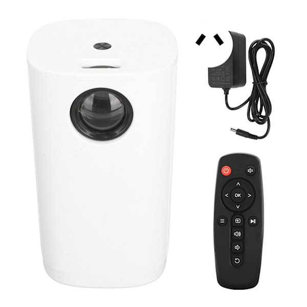 Mini kannettava projektori 1920x1080 tukee samaa näyttöä USB AUX -tuloliitäntä WiFi LCD-projektori Androidille ja iOS:lle 100–240 V AU-pistoke