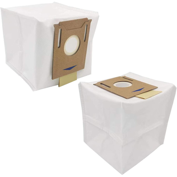 6 st dammsugarpåsar tillbehör set för Ecovacs DEEBOT OZMO T8, T8 AIVI, T8+, T8 AIVI+, T8MAX, N8+, N8 Pro+, T9+, DX93 DDX96 robotdammsugare