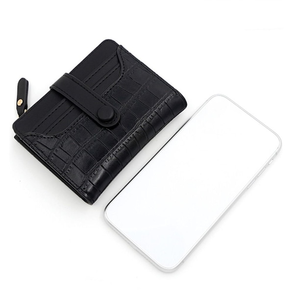 Liten Plånbok Bifold Korthållare GRÅ Grey
