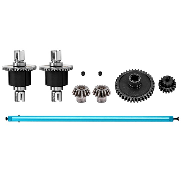 Rc DIY-osat A959 A979 A959-b A979-b Rc-autolle Metallipäivitysvarusteet Metallivaihteistodifferentiaali A