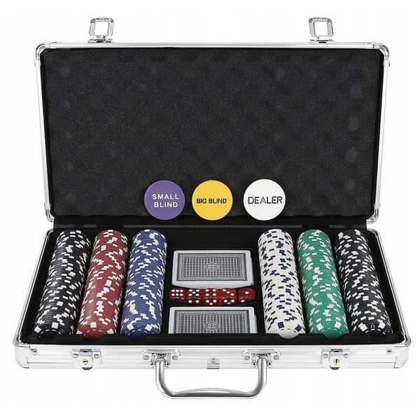 Pokersats - 300 marker Silver Silver Silver