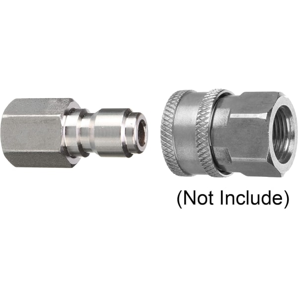 1/4\" hun NPT-fitting, 1/4\" han NPT-fitting