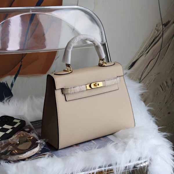 Højkvalitets Håndlavede Damehåndtasker Skuldertaske og Crossbody Medium Størrelse 25x10x19 Abrikos Apricot Apricot Medium size: 25*10*19
