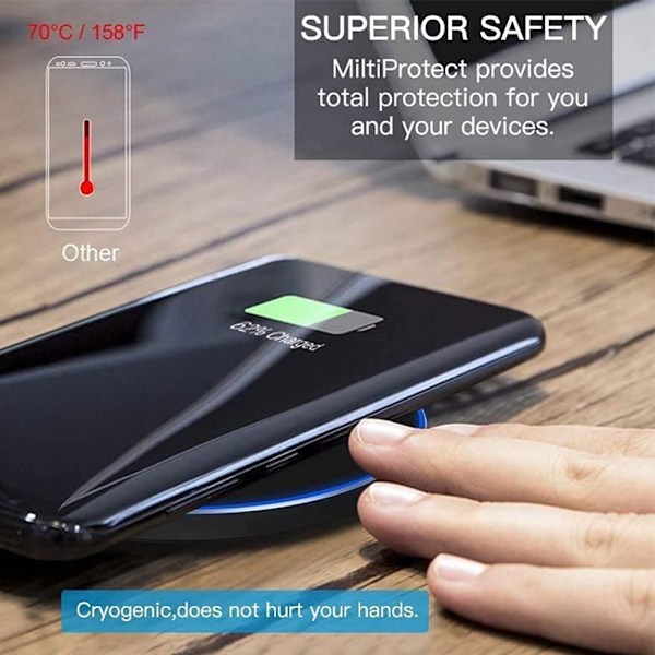 iPhone Flera Enheter - 3 i 1 Snabb Trådlös Laddningsdocka