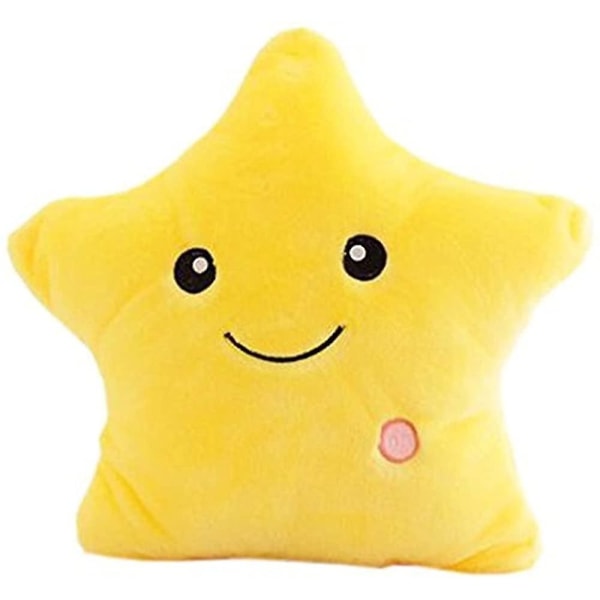 Led Star Pillows Glowing Luminous Kids Plush Toys Party Decorations