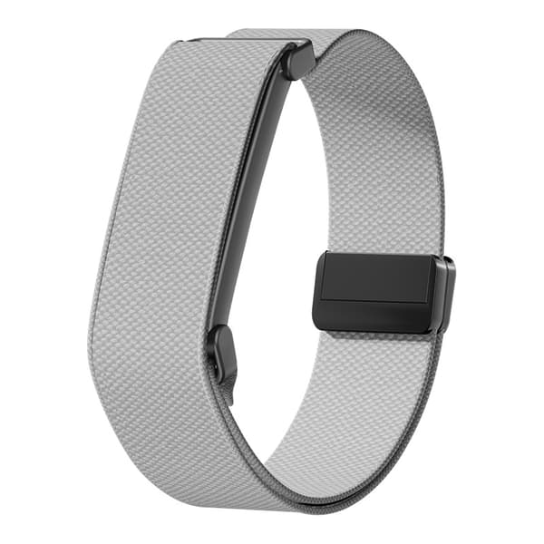 Klockarmband för Google Fitbit Air, elastiskt nylonband med magnetiskt spänne ljusgrå-FY- light grey one size