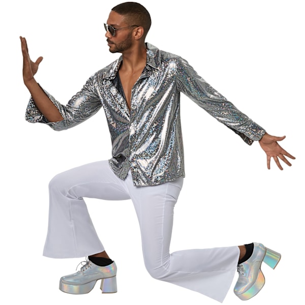 tectake Disco Boy Vit XL Vit‘-PO- White XL