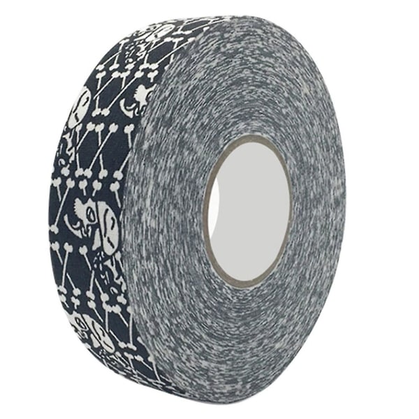 2024 2,5 cm x 25 m Hockeybeskyttende tape Sport Badmintonstangputer Hockeykøllebånd Menneskeskelet