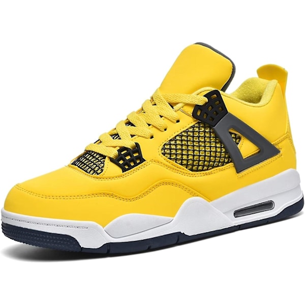 Herr Air 4 Retro Klassiska Skateskor Fitness Basket Casual Arbete Löpning Promenad Zapatos A4blue_SSDLV 2 Aj4white Lila 2 Aj4white Lila 8 UK