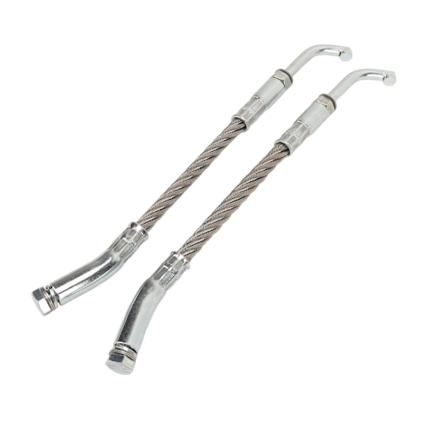 2-pack Isskrapa Kit 1201 DF Universal Snöskoter Isskrapa Set för Snöskoter Spårhöjder 2‑ 1/2 tum Höger och Vänster