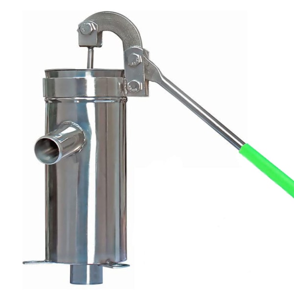 Manuell brunnspump, vattenpump i rostfritt stål, effektiv handpump för djup brunn för hem och trädgård, designad för enkel installation och -X42-
