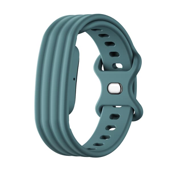 Urrem til Google Fitbit Air, blød silikone erstatningsrem-FY- Green
