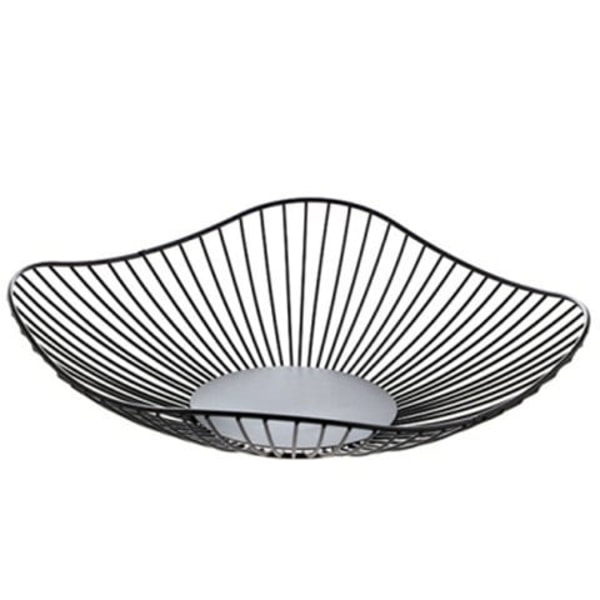 Modern Fruktskål, Frukthållare för Förvaring av Frukt och Grönsaker, Minimalistisk Tråd Fruktkorg för Köksbänken, Heminredning, Bänkskiva