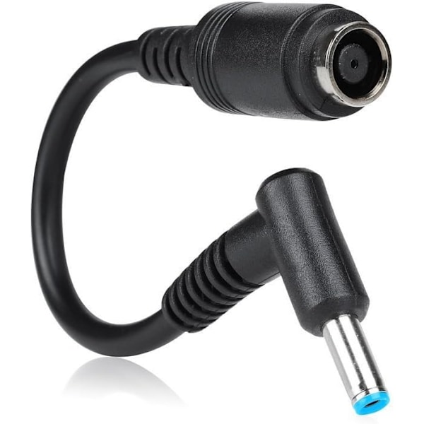 AC-strömkabeladapter för bärbar datoradapterspetskontaktkonverter för HP-dator 7,4x5,0 mm till 4,5x3,0 mm