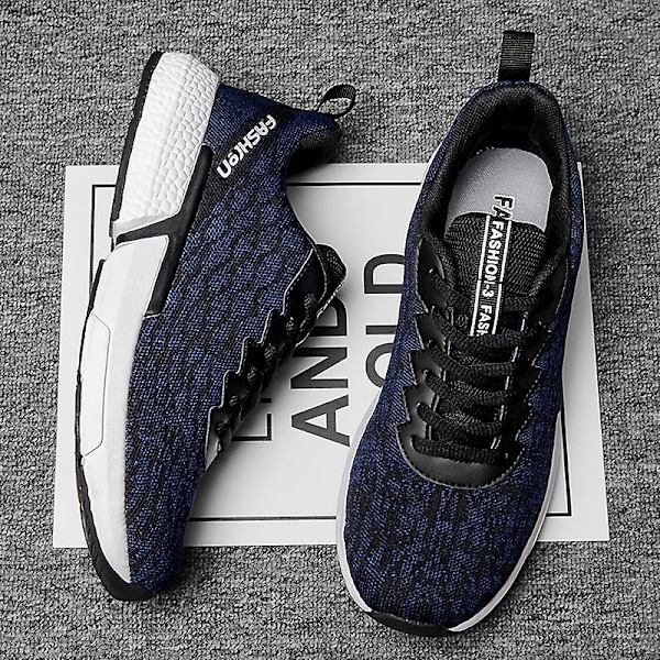 Herrsneakers Andas løbesko Mode Damesportssko 04 Blå Blue 44