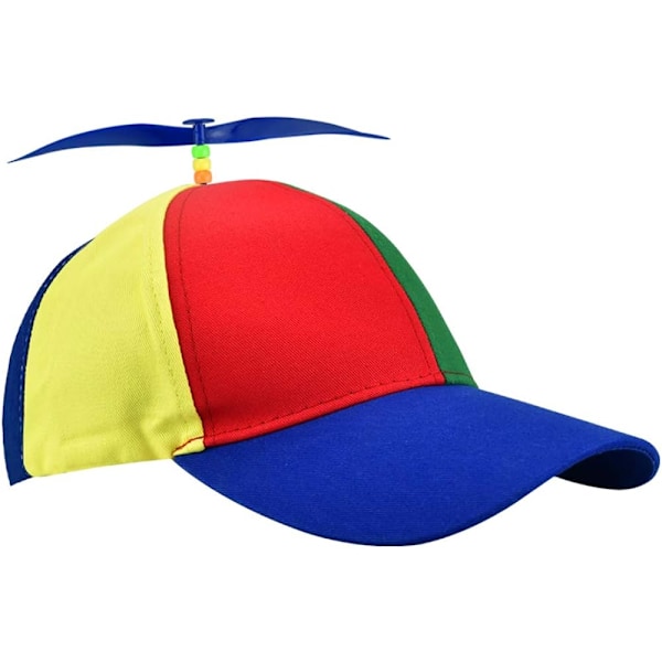 Klassisk Propellerkeps Färgglad Rolig Hatt Propeller Basebollkepsar