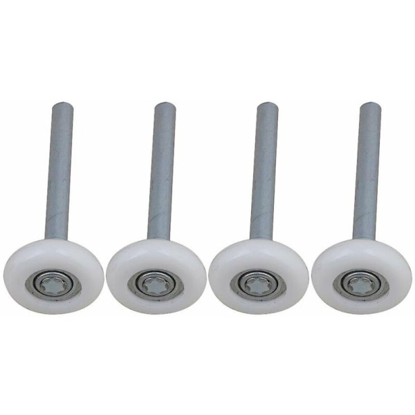 Garageportvalsar, 4-pack nylonförseglade kullagergarageportvalsar med 115 mm axel