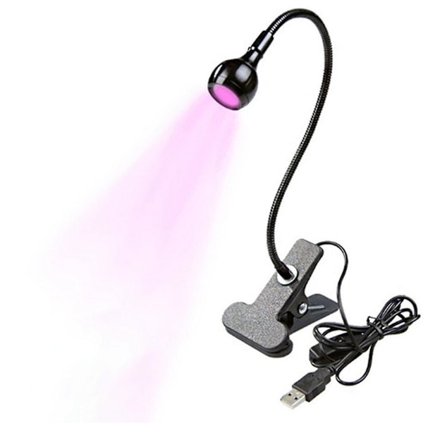 UV LED Neglelampe - Mini LED Neglelampe Gel X Lampe Til Negle Med