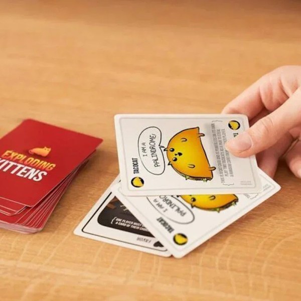 Exploding Kittens -kortspel Original Edition NSFW Party Streaking Kittens Imploding Kittens Expansion Barking Kittens Bears vs B plum