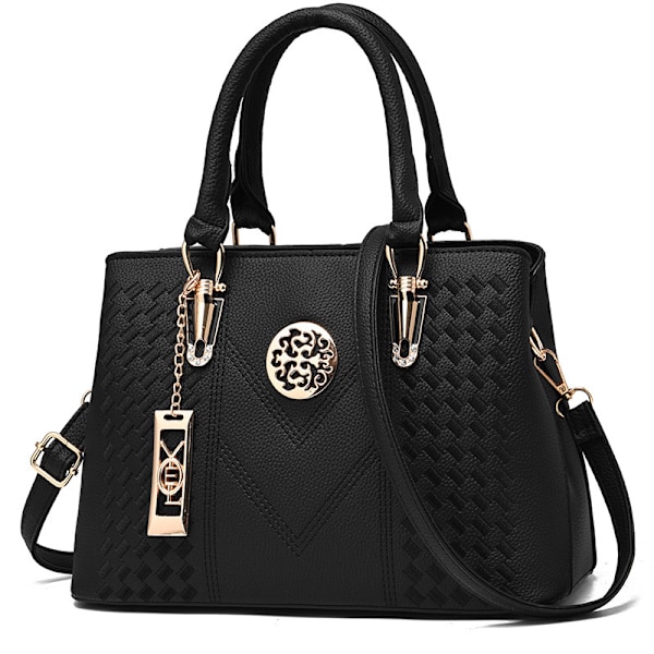 Damevesker Håndvesker Topphåndtak Skuldervesker Crossbody-vesker Klassiske Håndvesker For Kvinner Svart