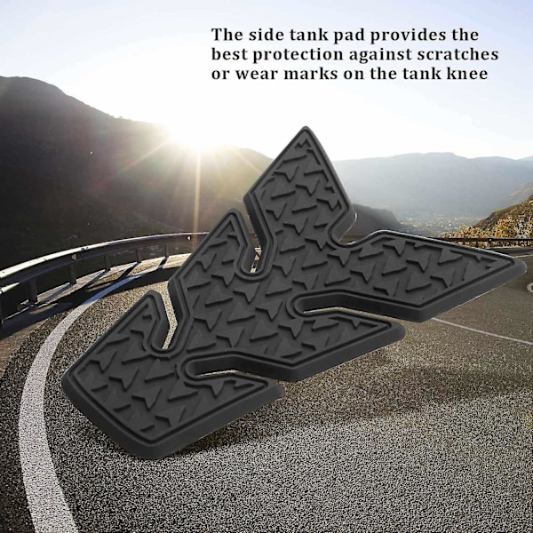 Motorcykel Anti-Slip Side Tank Pads Dekaler til Mt07 Mt-07 2021 Vandafvisende Pad