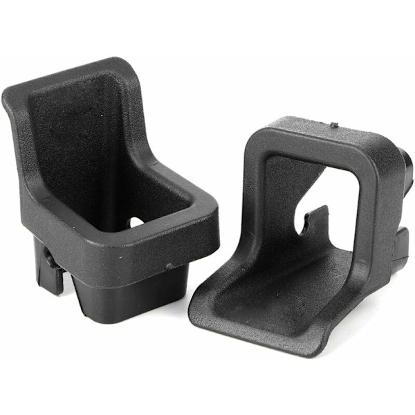 Universal ISOFIX-fäste i stål, Bilbarnstolsfäste ISOfix-kit, Liten, Hållbar, Lång livslängd, Stabil för bil (Svart)
