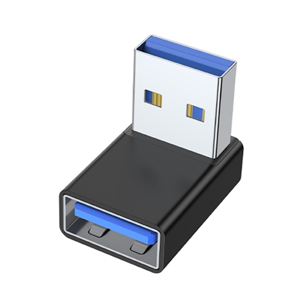 USB 3.0-adapter 90 graders vinkelhane til hunnkontakt