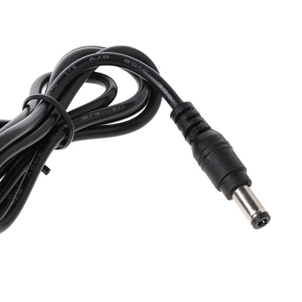 6 voltin 2A virtalähde AC-DC 7,5 x 3 cm liitin 6V 1 ampeerin virta, seinäadapteri erittäin pitkällä 90 cm johdolla