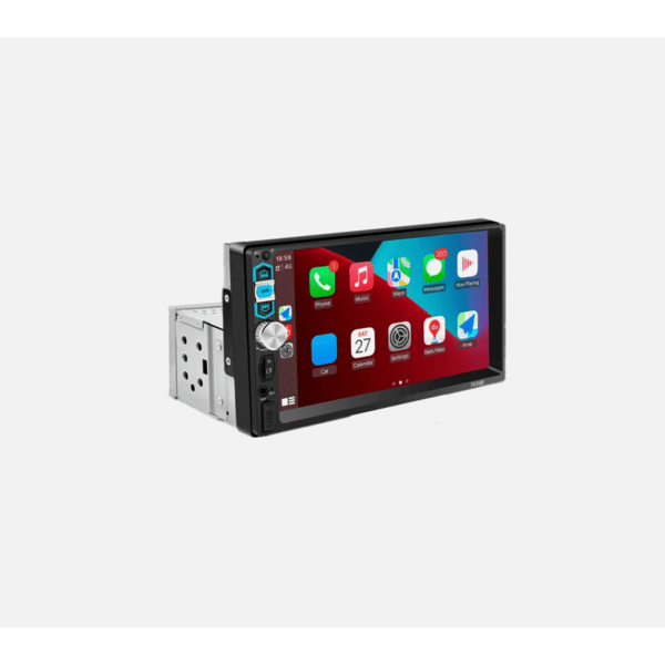 Bilstereo med pekskärm, Bluetooth, Apple Carplay och Android Auto FM-spelare - M