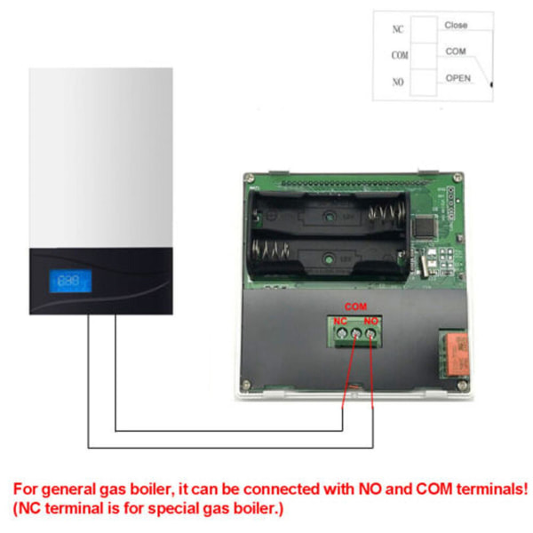 Smart LCD-termostat Digital romtermostat Gulvvarme Hjem Termoregulator