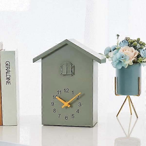 Modern Hanging Cuckoo Clock Bird Pattern Wall Clock for Living Room-FY-