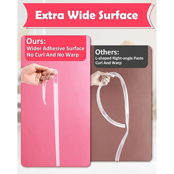 Coin De Table Protection Bebe, 3m Transparent Pr-adhsif Extra Fort Nano Tape, Protection Bb Meuble,