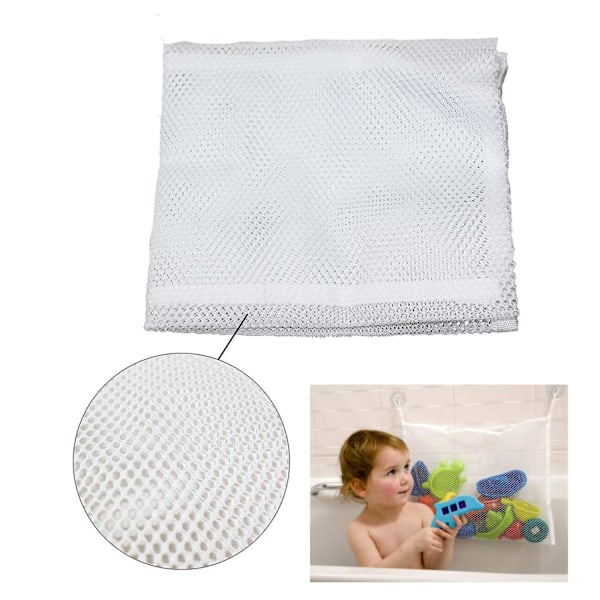 Barn Bad Tid Badleksak Förvaring Sugkopp Väska Mesh Badrum Organizer Nät