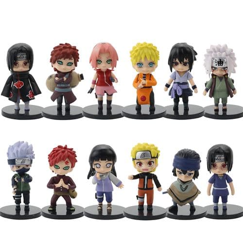 Figur Naruto 12 stk. Pop Sæt 7cm-FY-