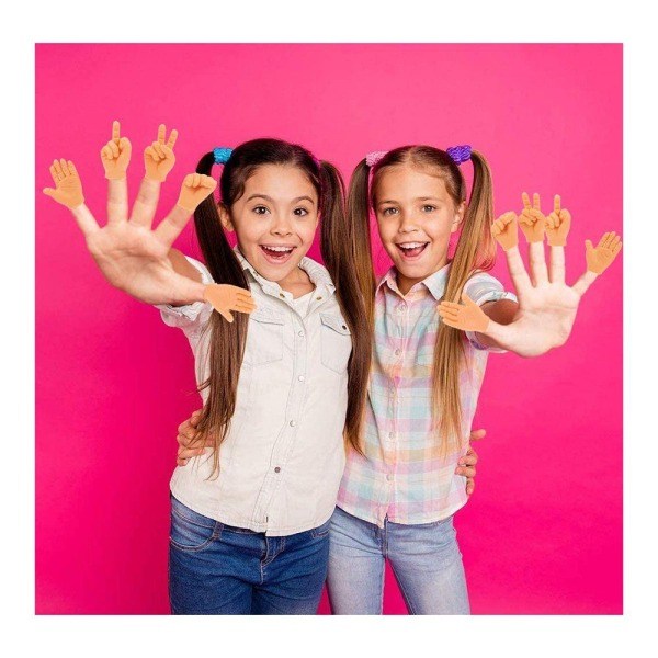 Tiny Hands Fingerdockor Hand Sax Rock Paper Game